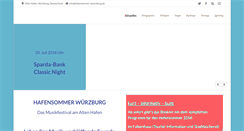 Desktop Screenshot of hafensommer.com